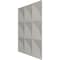 Ekena Millwork 19 5/8in. W x 19 5/8in. H Benson EnduraWall Decorative 3D Wall Panel Covers 2.67 Sq. Ft. WP20X20BEGCG - alternate 2